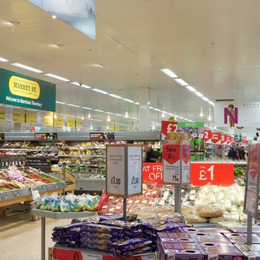 Wm Morrisons Supermarket, Bradford UK