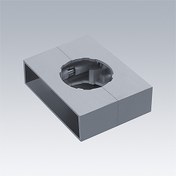 Axyl Flood — AXYL FLOOD M DUAL BRACKET D60/D76 GY