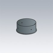 Urba, słupek — URBA BOLLARD BASE MPL