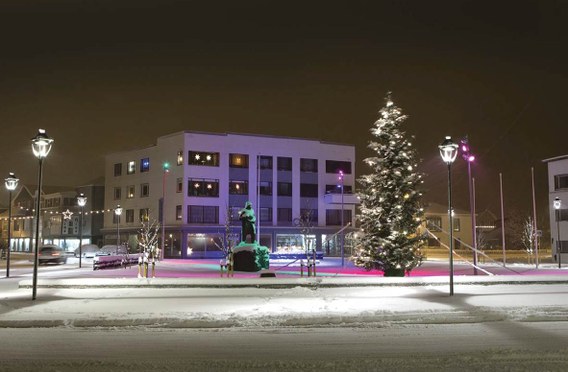 Verkís Consulting Engineers win the first Icelandic Lighting Award using Thorn outdoor lighting