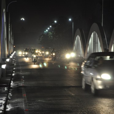 Napier Bridge, Chennai, India